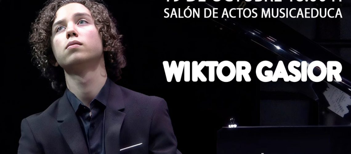 Recital piano - Wiktor Gasior 2025_10_19